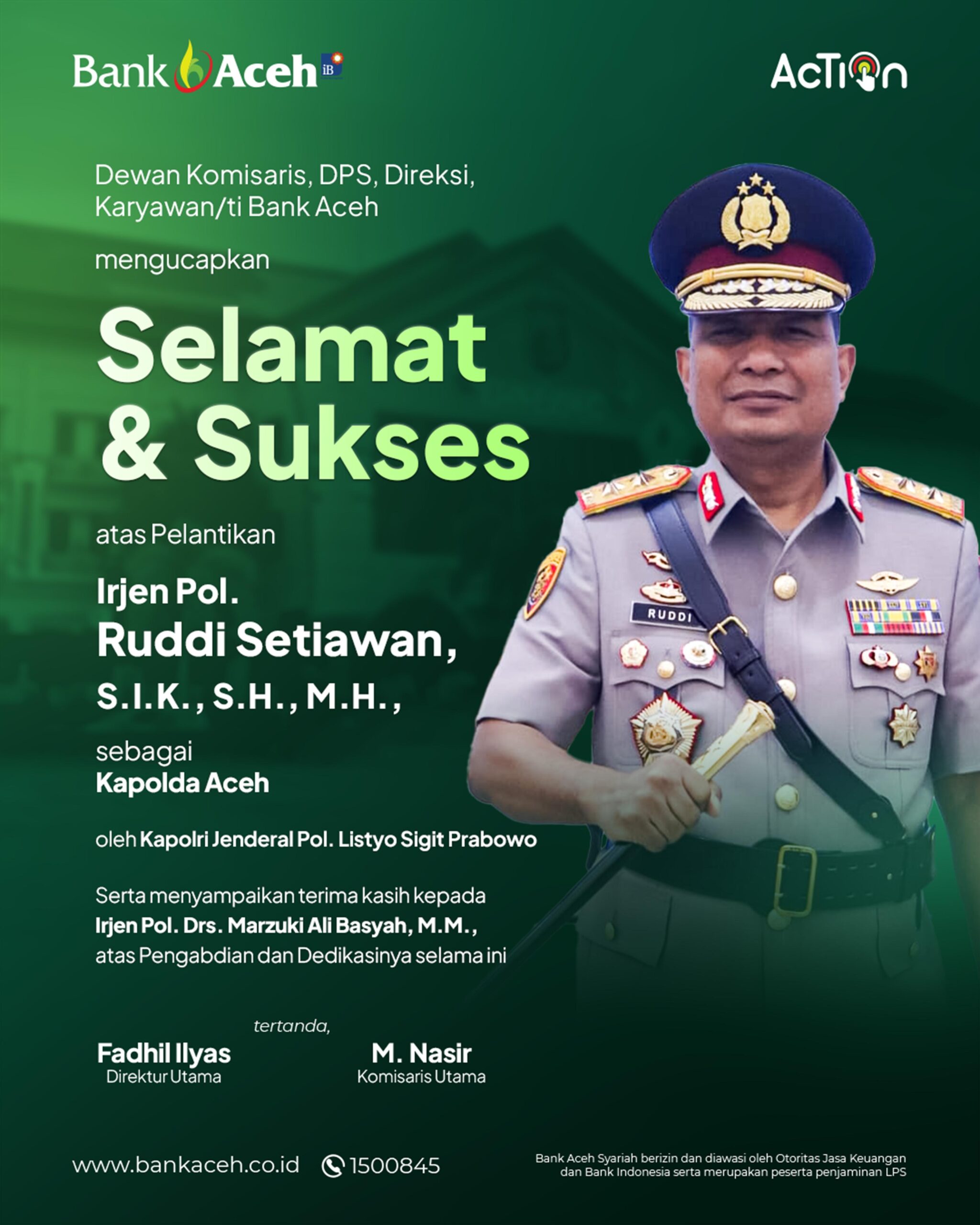 Bank aceh kapolda